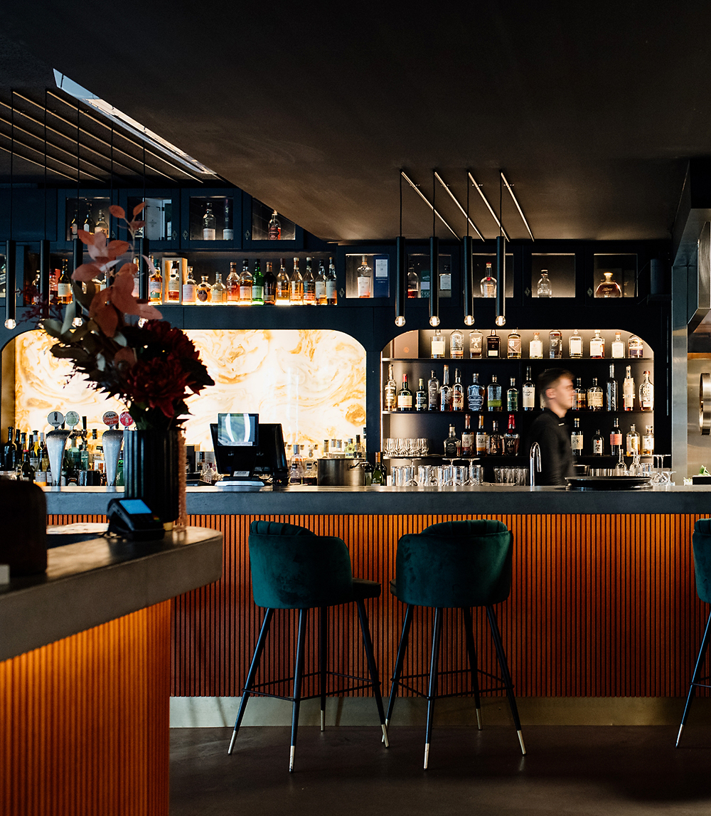 The bar of The Arsonist